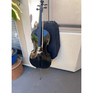 4/4 Cello pretty Black image 3