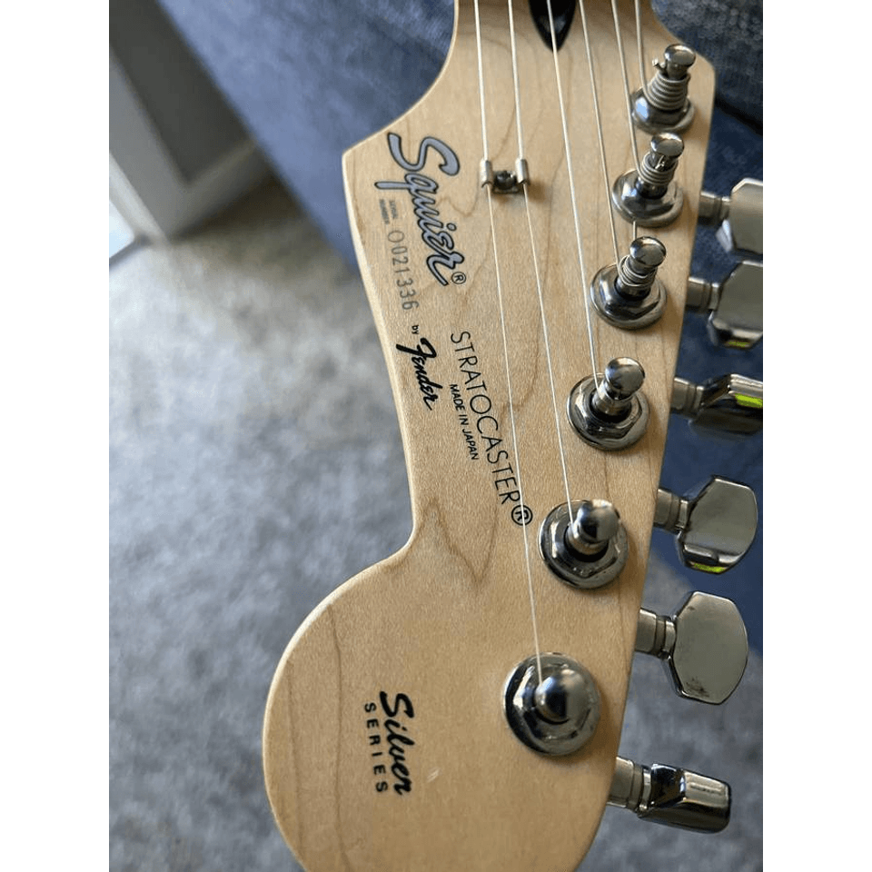 1993 Squier Stratocaster Silver Series
