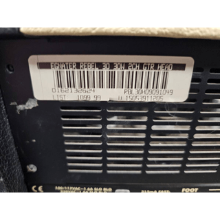 Egnator Rebel 30W Tube Head w/2x12 Cab image 3