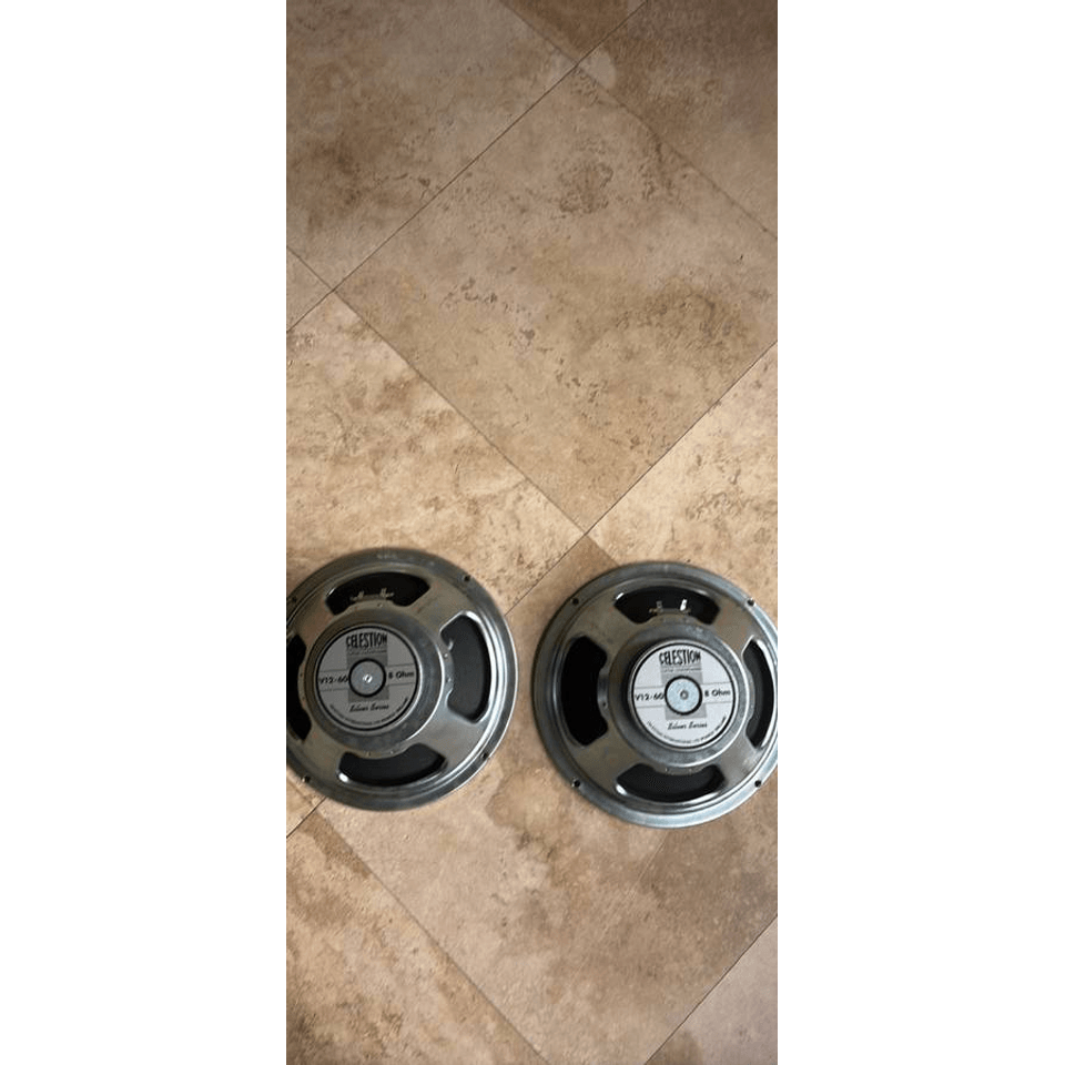 Celestion v12-60 guitar speakers