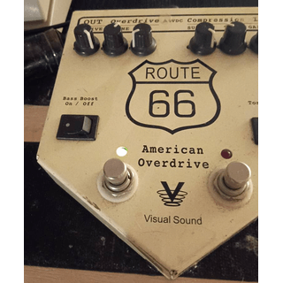 Visual Sound Route 66 Compressor and Overdrive Pedal '90s image 2