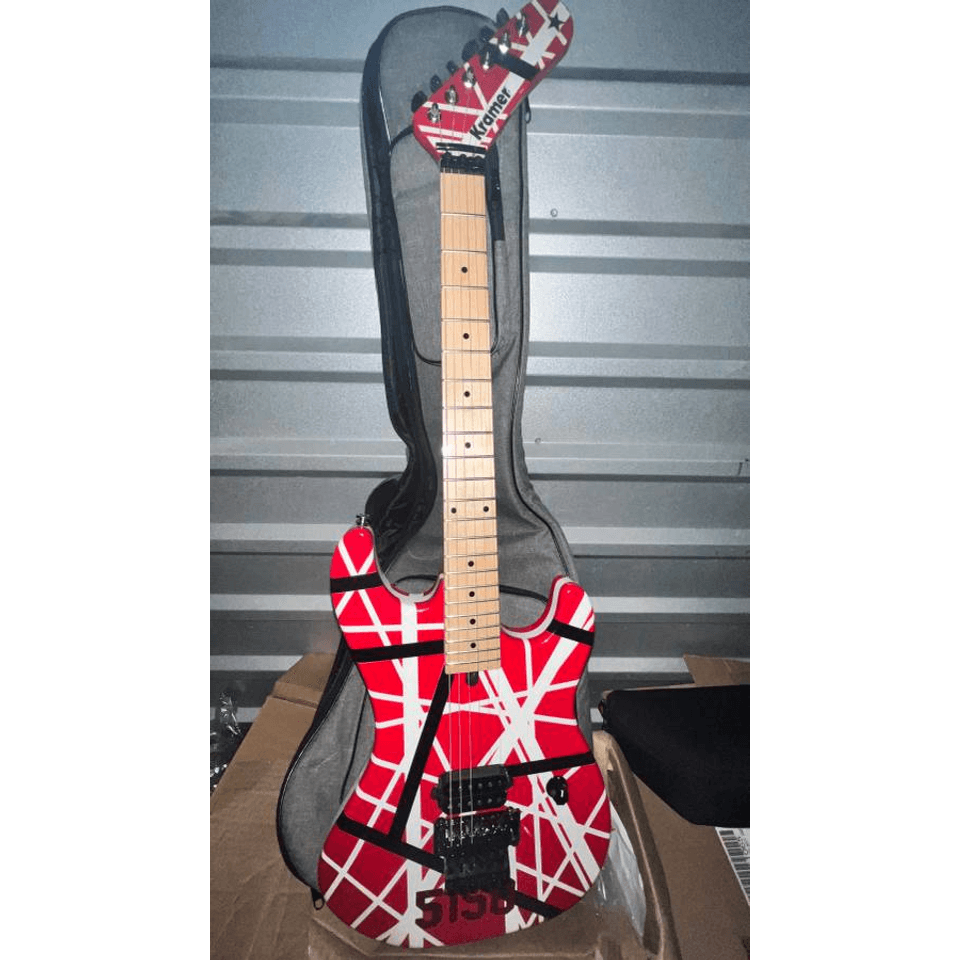 EVH COPY striped guitar