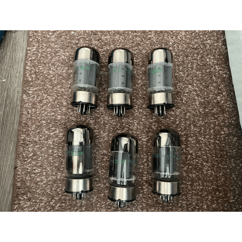 USED Green Label GE General Electric JAN-6550A set