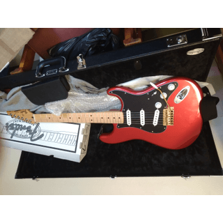 Fender Stratocaster  2021 Upgraded Vintage Gold Standard Tremolo Gold Locking Tuners With V SSS pick image 3