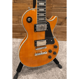 Gibson Les Paul Custom copy with case, upgrades, like new image 3