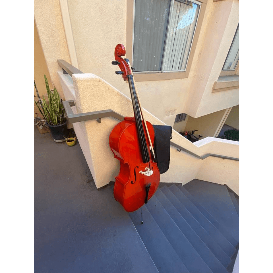 4/4 Cello Red pro