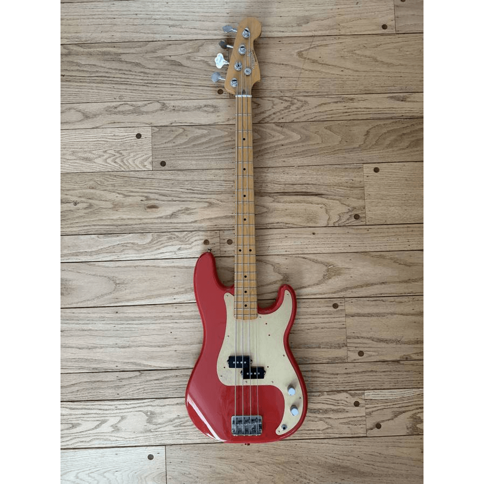 Fender Classic 50s Precision Bass - Fiesta Red, Maple Neck, Anodized g