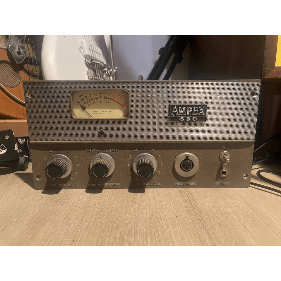 Ampex 600 Tube Mic Preamp W/UTC A-11 Input Transformer