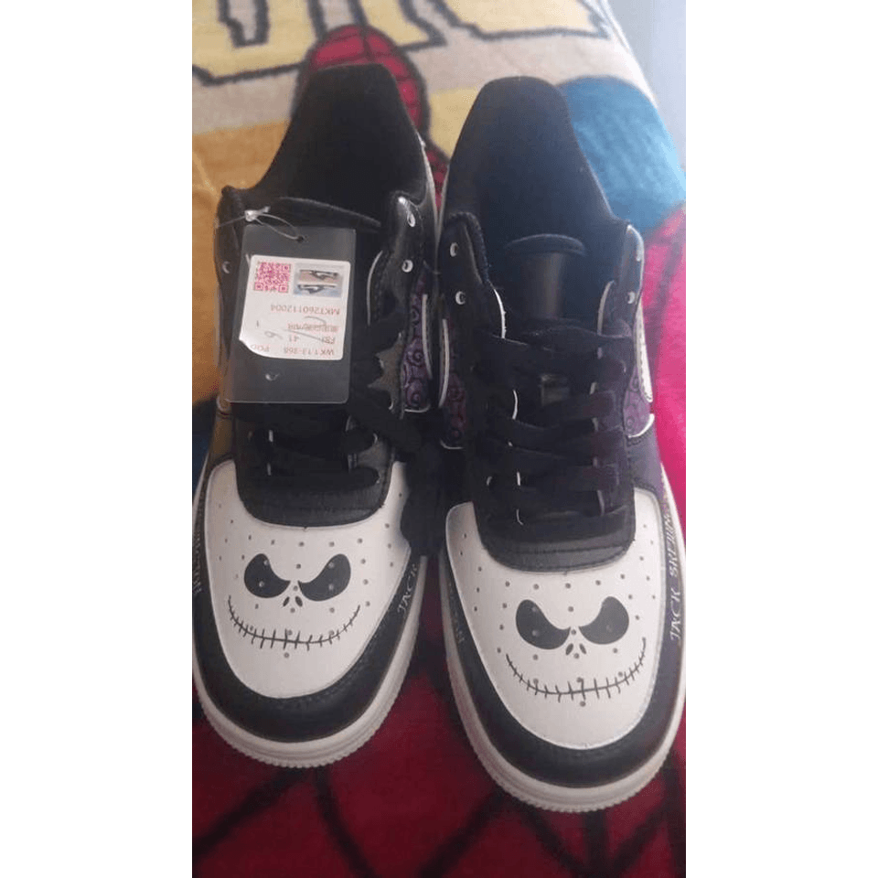 The Jack Skellington Air Force 1 Shoes