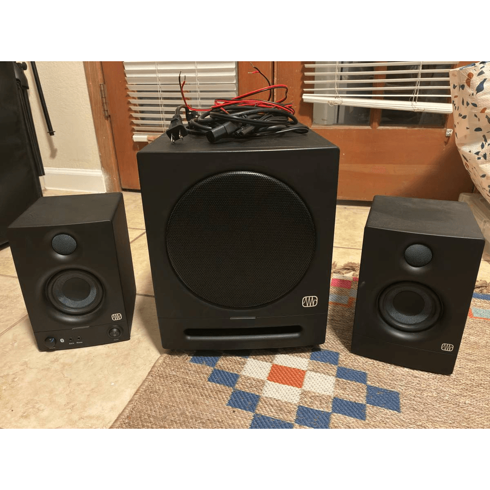 PreSonus Eris 3.5 and Sub Studio Monitor Set