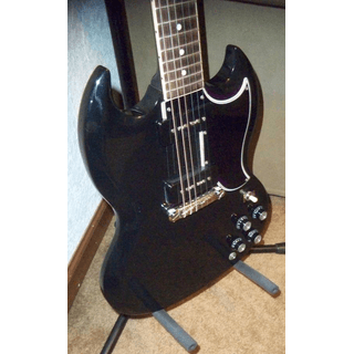 2021 Gibson SG Special Ebony w/ P-90s 6.2 Lbs image 2