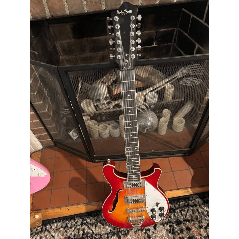 FS/FT - Harley Benton RB-612CS 12-String Semi-Hollow – Cherry Sunburst