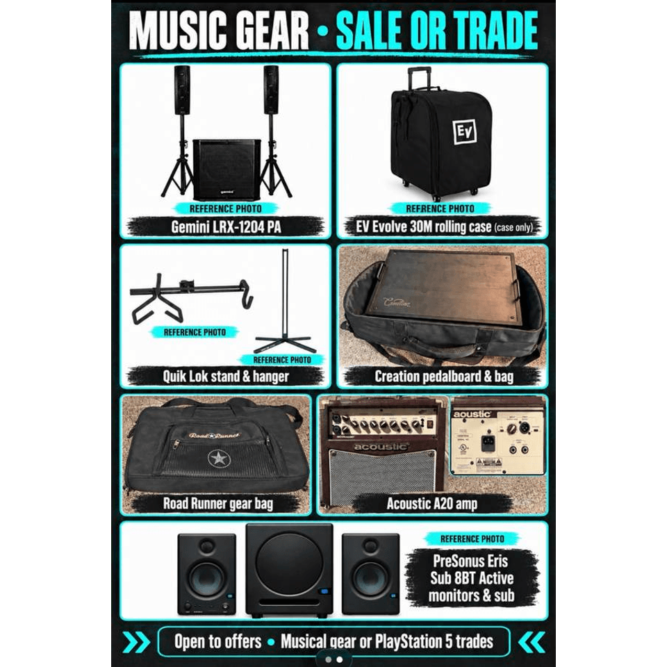 Gear for sale/trade