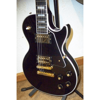 2025 Gibson Les Paul Custom 70s Black Beauty Thin Neck 10 Lbs image 2