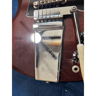 Angus Young signature 2006 Gibson SG electric guitar - aged cherry image 3