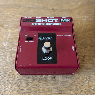 Radial BigShot Mix - Effect Loop Mixer Guitar Effects Pedal image 4