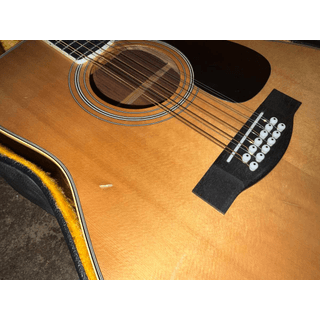 Yamaha FG-512ii vintage 12-string acoustic guitar made in Taiwan image 4