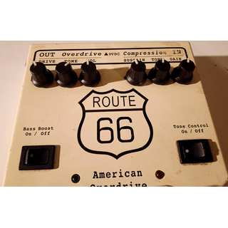 Visual Sound Route 66 Compressor and Overdrive Pedal '90s image 4